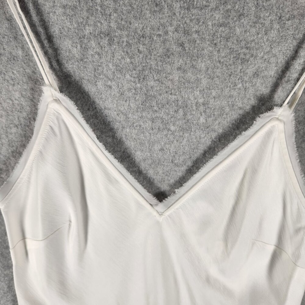 NWT Frame Satin Off-White Camisole Women's Size XS - Picture 6 of 12